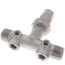 1" X 4-1/2" Stainless Steel O-Ring Union Tank Tee