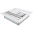 10" x 10" (Wall Opening Size) White Sidewall/Ceiling Register (A614OB Series)