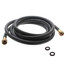 3/4" x 12' (1/2" ID) High-Capacity Washing Machine Hose (Bagged)