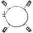 48 Frame 4 Wing Flexible Mount Bracket (5-1/2" & 5-5/8" Diameter)