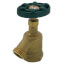 1" FNPT x GHT Brass Bent Nose Garden Valve (No Lead)