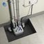 Sanicubic 1 Simplex System, Above the Floor Installation (White)