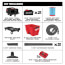 M18 FUEL 9-Gallon Dual-Battery Wet/Dry Vacuum Kit