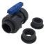 2" PVC Blocked True Union Ball Valve