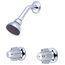 1/2" IPS Two Handle Shower Set