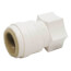 Quick-Connect Female Swivel Adapter, 3/4" CTS x 3/4" NPS