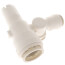 3591-1810 (P-1087) Polysulfone Quick-Connect Left Single Stem Body, 1" x 1/2" CTS