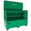 30" D x 48" H x 72" W 16 Gauge Steel Flat-Top Box, Green