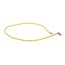 Yellow Wire 18 AWG - 18", AS-50205-25-B7