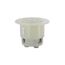 30A, 480V 3-Phase, NEMA L12-30R, 3P, 3W, Flanged Outlet Locking Receptacle, Non-Grounding (White)