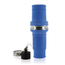 Male, Plug Insulator, Crimped, 313MCM to 777MCM Cable, 1135Amp Max., 1000Volt, 49 Series, Rhino-Hide Single Pole Connector (Blue)