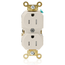 Duplex Receptacle Outlet, Extra  Tamper-Resistant, Smooth Face, 15A, 125V Back or Side Wire, NEMA 5-15R, 2-Pole, 3-Wire, Self-Grounding, Light Almond
