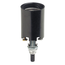 Incandescent Lampholder, Bottom Turn Knob Switch, Candle, Medium Base, 660w-250v, 2 43/64"es