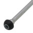 12" Toilet Riser (3/8" O.D. Heavy Duty Rubber Nosepiece) (Chrome Plated)