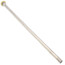 12" Toilet Riser (3/8" O.D. Gasket Nosepiece) (Satin Nickel)