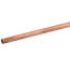 20" Faucet Riser (3/8" O.D. 1 piece w/ insert) (Rough Brass)