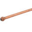 20" Faucet Riser (3/8" O.D. 1 piece w/ insert) (Rough Brass)