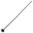 20" Toilet Riser (3/8" O.D. Heavy Duty Rubber Nosepiece) (Chrome Plated)