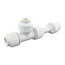 1/2" CTS ID JG Twist & Lock Speedfit Slip Tee Connector