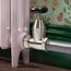 1-1/4" FIP Windsor Control Valve, Failsafe Brass-On-Brass Seals for Steam & Hydronic Systems (Satin Nickel)