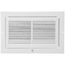 6" x 10" EasyAir Kitchen Grille (White)