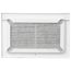 6" x 10" EasyAir Kitchen Grille (White)