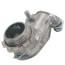 3/8" Zinc BX-Flex 90-Degree Squeeze Connector