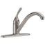 134/100/300/400 Series 1 Handle Kitchen Faucet (Stainless), 100-SS-DST