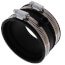 Coupler, Rubber Vent, 3" x 3" V/Drain, 100070988