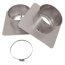 Kit, Thimble, Wall, W/ Louver-3, 100076566