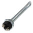 6.5" Corrogard Zinc-Plated Copper Mid-Line Screw-In Element, 277v 1500w, 100110032