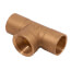 1" Sweat x 1" Sweat x 1" NPT Safety Flow Switch Reducing Tee Package, 100110224
