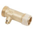 1-1/2" Brass Ball Valve Drain Kit, 100263839