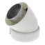45-Degree Concentric Elbow Vent Kit, 100266119