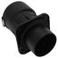 Flue Adapter, 3" Pvc w/ Analyzer Port, 100275600