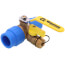 1" Pro-Connect Full Port PP-RCT Ball Drain (Lead-Free)