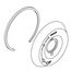 Escutcheon Assembly (Polished Chrome), K-1006784-CP