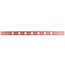 1/2" Copper Stub Bracket w/ extruded holes (20" Length)