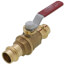 P-201NL 1/2" Press Forged Brass Full Port Ball Valve w/o Drain (Lead Free)