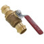 P-201NL 3/4" Press Forged Brass Full Port Ball Valve w/o Drain (Lead Free)
