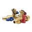 3/4" Expansion PEX Tankless Water Heater Service Valve Kit w/ 200K BTU PRV (Lead Free)