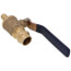 1/2" PEX Crimp x Copper Press Brass Ball Valve, P-2006NL (Lead Free)