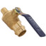 3/4" PEX Crimp x Copper Press Brass Ball Valve, P-2006NL (Lead Free)