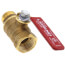 T-900NL 3/4" Forged Brass Ball Valve w/ Lever Handle, Lead Free (MNPT x FNPT)