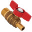 T-805MNL 1/2" MNPT x PEX Forged Brass Ball Valve (Lead Free)