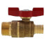 T-805MNL 3/4" MNPT x PEX Forged Brass Ball Valve (Lead Free)