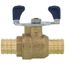 3/4" PEX Crimp Ball Valve, T-Handle, T-2006NL (Lead Free)