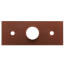 1/2" Through-Floor Copper Bracket