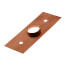 1/2" Through-Floor Copper Bracket