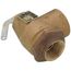 3/4" FNPT x 1" FNPT RVW10 710,000 BTU Hot Water Relief Valve, 30 PSIG (Brass Finish)